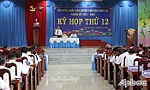 Kỳ họp thứ 12 HĐND huyện Chợ Gạo khóa XII thông qua 7 Nghị quyết