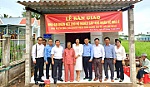 TGB tặng nhà đại đoàn kết cho bà Đỗ Thị Chửng