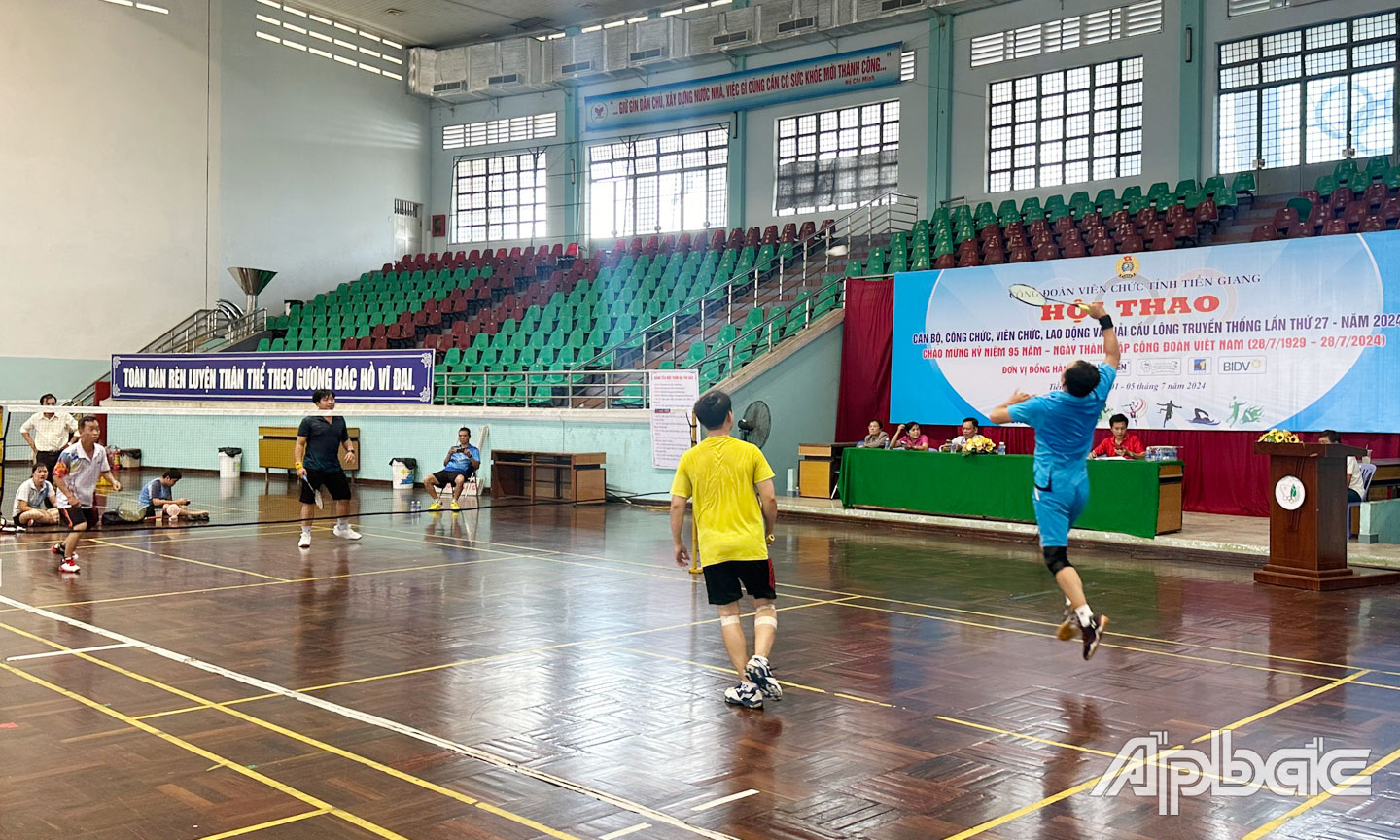 Tiền Giang: Sân chơi thể thao cho cán bộ, công chức, viên chức, lao động
