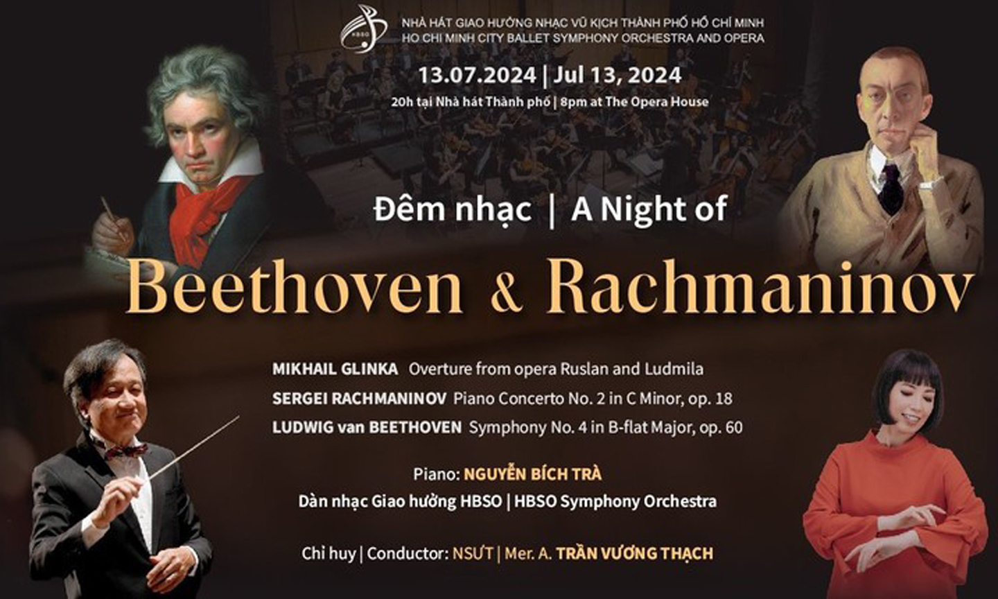 Ho Chi Minh City concert to feature masterpieces by Beethoven and Rachmaninov