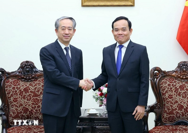 Deputy PM receives outgoing Chinese Ambassador