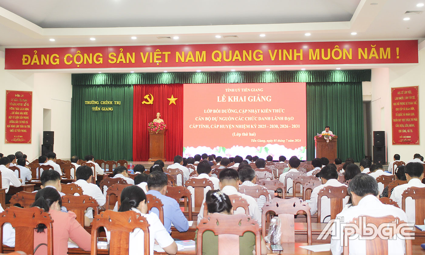 Quang cảnh buổi lễ.