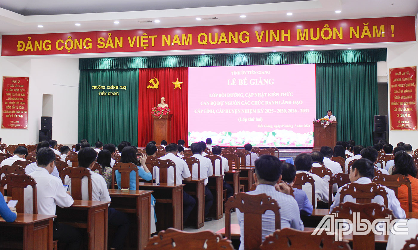 Quang cảnh buổi lễ.