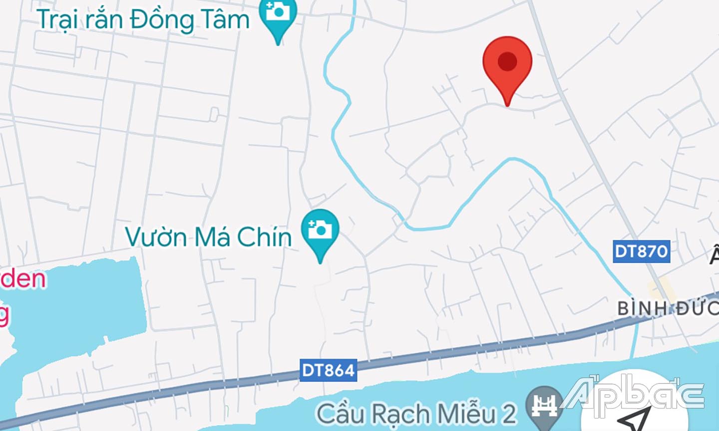 Vị trí mở dãy phân cách