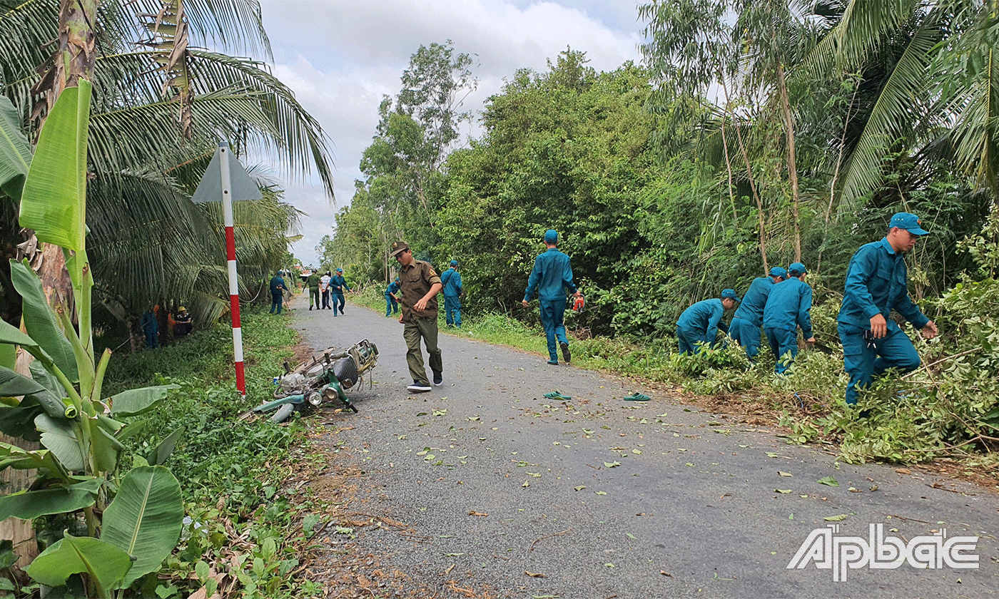 Thực binh PCTT và TKCN.