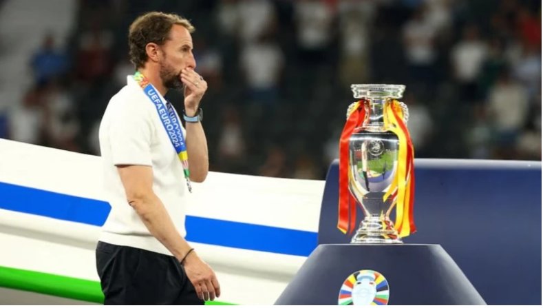 HLV Gareth Southgate vẫn chưa thể có được danh hiệu vô địch EURO cùng tuyển Anh. (Ảnh: Reuters)