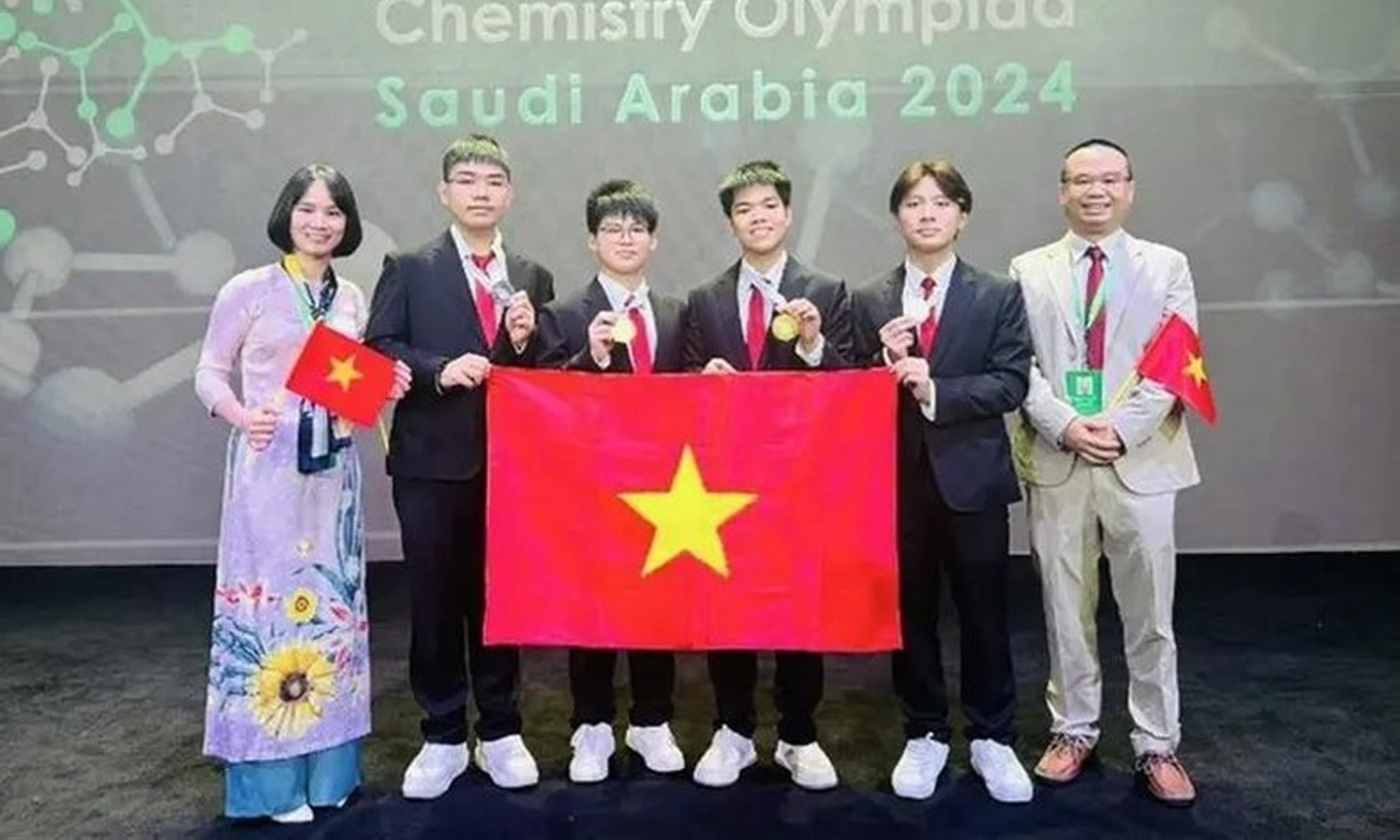 Vietnam second at int’l chemistry Olympiad 2024 (Photo: VNA).