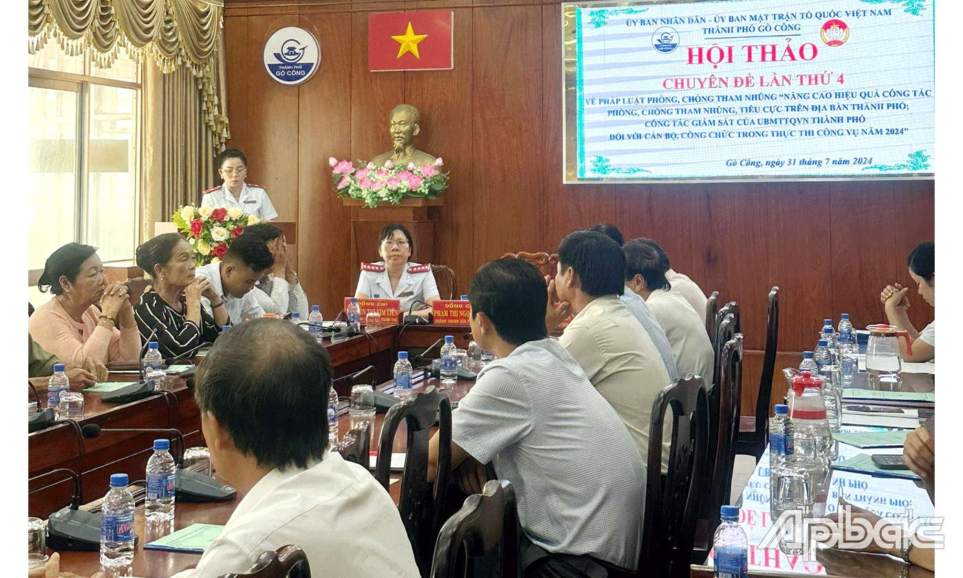 Quang cảnh hội thảo.