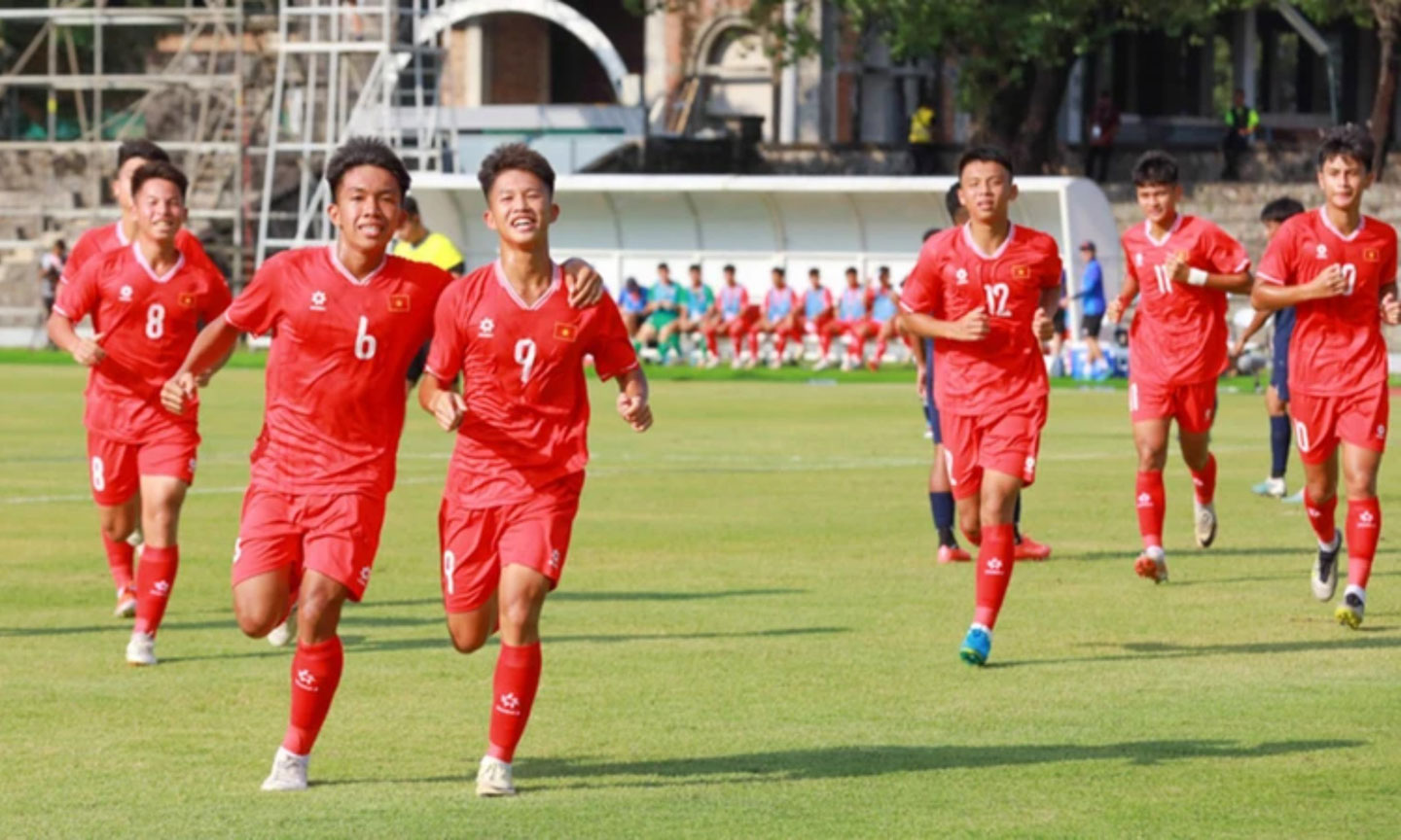 Đội tuyển U17 quốc gia hướng tới Vòng loại U17 châu Á 2025. (Ảnh: VFF)