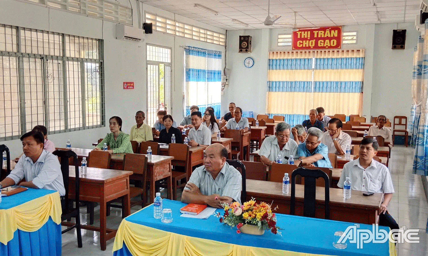 Quang cảnh tại các điểm cầu.