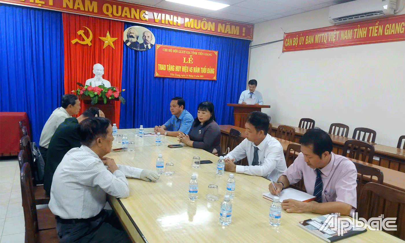 Quang cảnh buổi lễ.