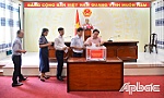 Tiền Giang: Văn phòng Đoàn ĐBQH và HĐND tỉnh ủng hộ đồng bào bị thiệt hại do bão số 3