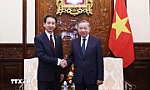 Top leader receives new Chinese Ambassador