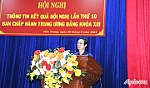 Tiền Giang: Thông báo nhanh kết quả Hội nghị lần thứ 10, Ban Chấp hành Trung ương Đảng khóa XIII