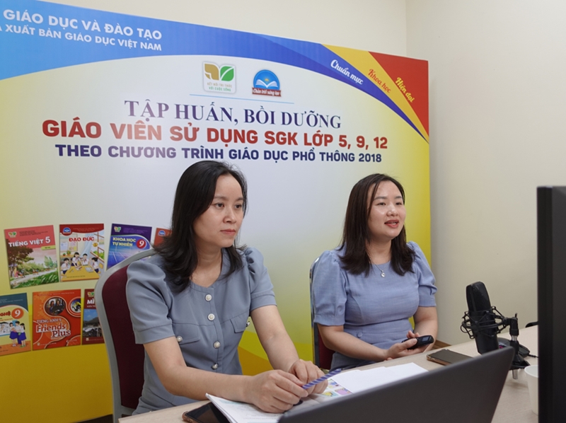 NXBGDVN đã hoàn thành công tác tập huấn, bồi dưỡng giáo viên sử dụng SGK lớp 5, 9, 12. 