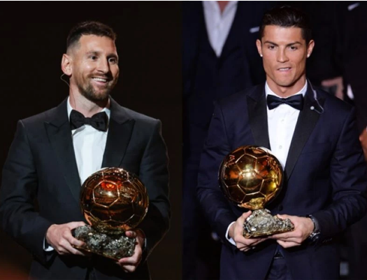 Messi và Ronaldo cùng không có tên trong danh sách đề cử Quả bóng Vàng 2024.