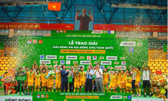 U11 SLNA bị tước chức vô địch Giải U11 toàn quốc 2024.