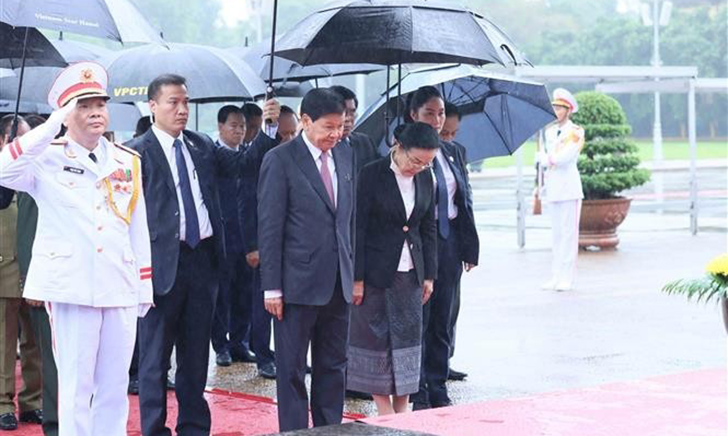 mausoleum in Hanoi on September 11. (Photo: VNA)