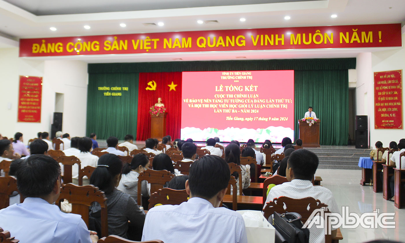 Quang cảnh buổi lễ.