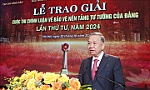Phát biểu của Tổng Bí thư, Chủ tịch nước Tô Lâm tại Lễ trao giải Cuộc thi chính luận về Bảo vệ nền tảng tư tưởng của Đảng lần thứ Tư, năm 2024