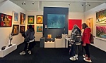 Vietnamese paintings displayed at London art fair