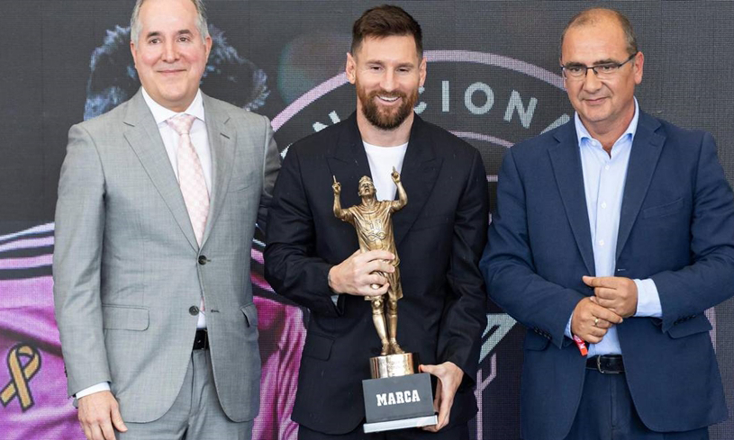 Messi nhận giải 