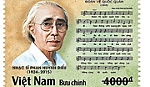 Phát hành bộ tem kỷ niệm 100 năm sinh nhạc sĩ Phan Huỳnh Điểu