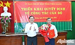 Đồng chí Trần Hoàng Nhật Nam giữ chức vụ Giám đốc Sở Nông nghiệp và Phát triển nông thôn tỉnh Tiền Giang