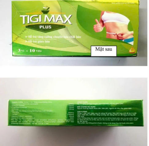 Sản phẩm TIGI MAX PLUS có chứa chất cấm nguy hại.