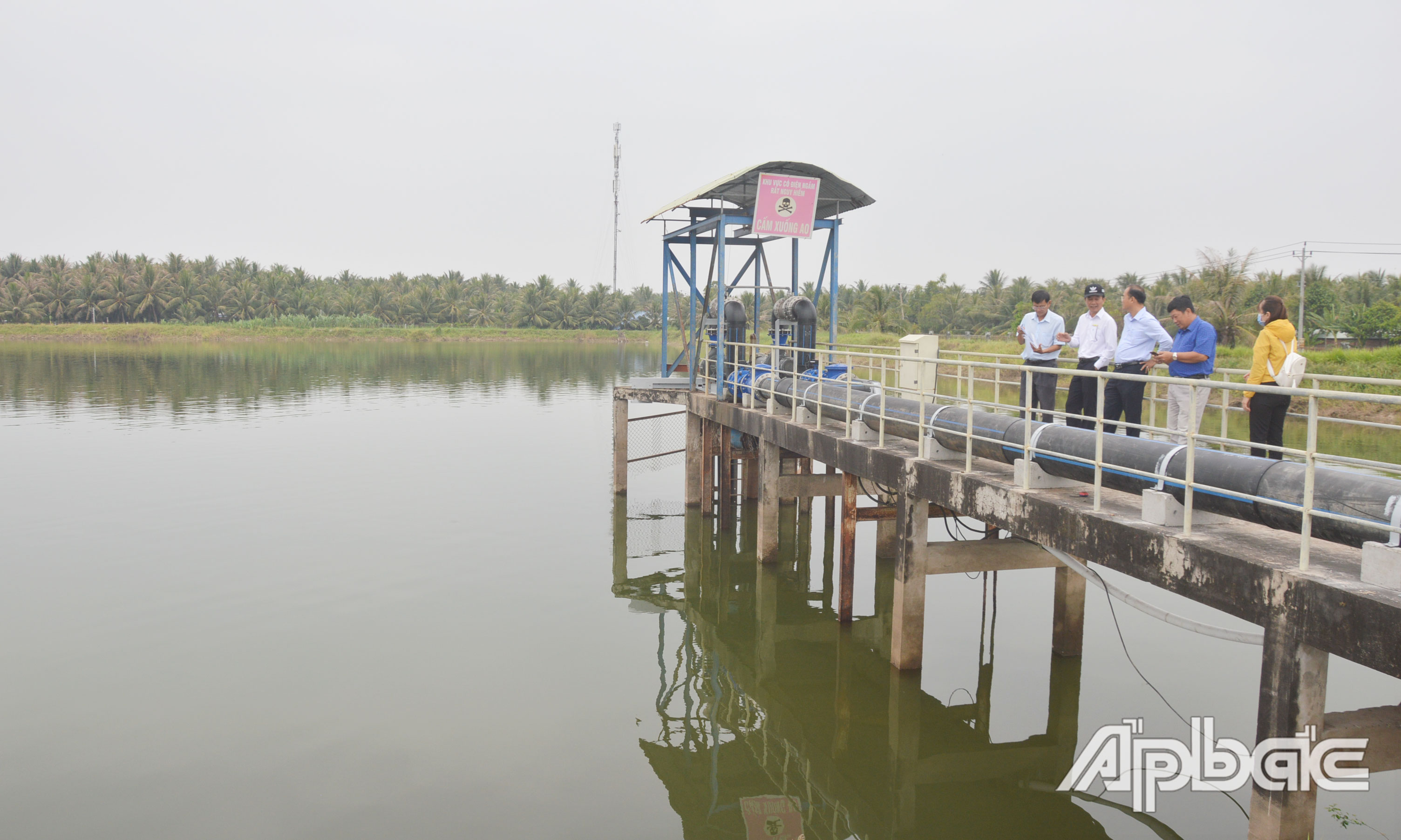 Tiền Giang đang đề xuất xây dựng 3 hồ trữ nước ngọt tại khu vực phía Đông, trong đó có hồ chứa nước Tân Thới.