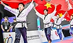 Vietnamese athletes top the world in taekwondo poomsae