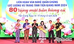 Khai mạc Liên hoan Văn nghệ quần chúng Lực lượng vũ trang tỉnh Tiền Giang