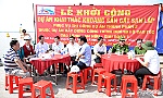 Khởi công mỏ cát Hòa Hưng II phục vụ thi công Dự án thành phần 2 cao tốc Cao Lãnh - An Hữu