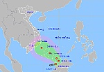 Thời tiết ngày 22/12: Áp thấp nhiệt đới trên biển