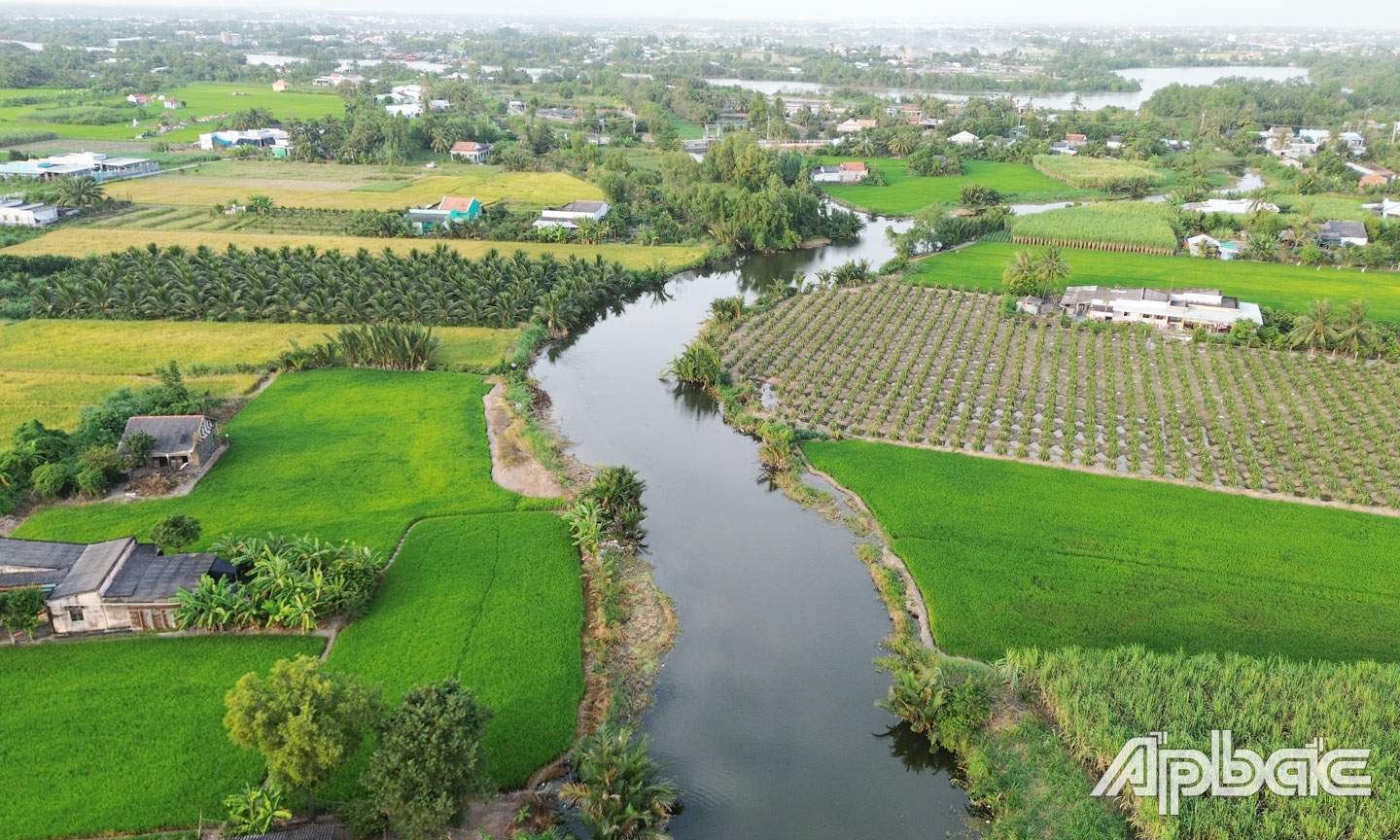 Tiền Giang: Chủ động giải pháp ứng phó hạn, mặn