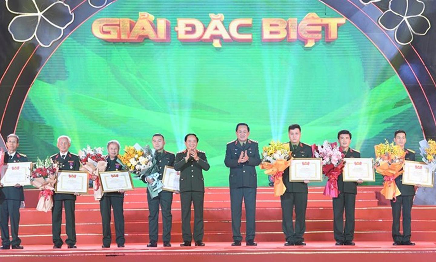  Army at the ceremony (Photo: qdnd.vn).