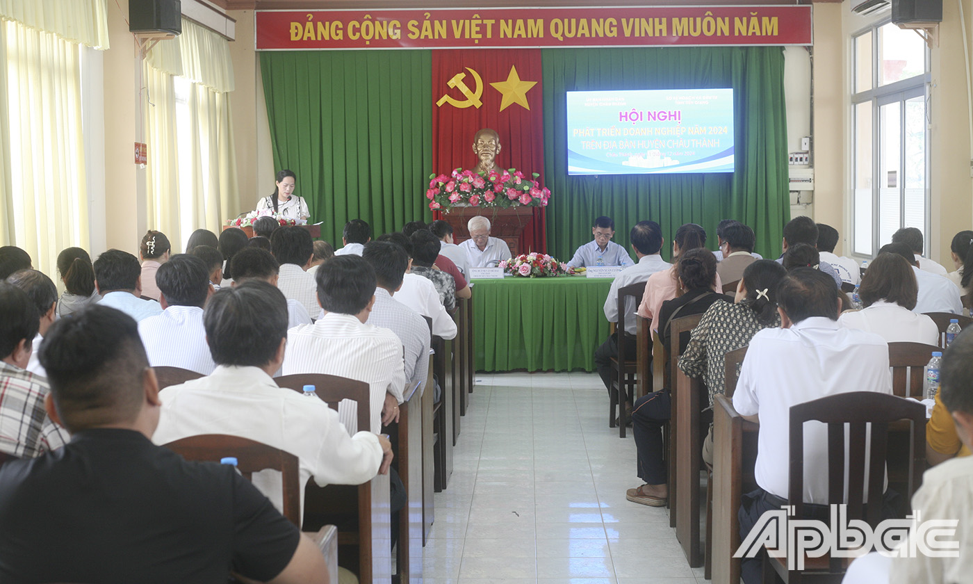 Quang cảnh hội nghị.