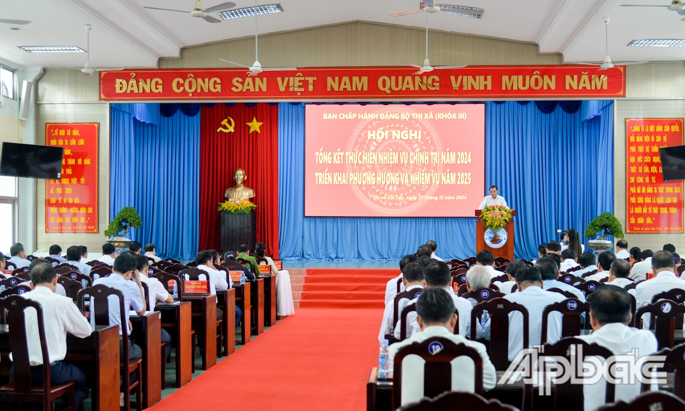 Quang cảnh hội nghị.