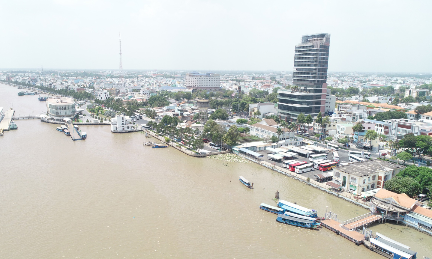 Mỹ Tho ngày càng văn minh, hiện đai. Ảnh: Minh Thành.