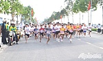 Sôi nổi cự ly 5 km thanh niên nữ, thiếu niên nam