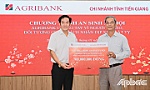 Agribank Tiền Giang: Hàng trăm triệu đồng hỗ trợ hoàn cảnh khó khăn trong dịp Tết Ất Tỵ 2025