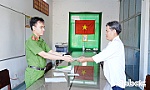 Công an huyện Cái Bè trao trả tài sản cho người bị trộm