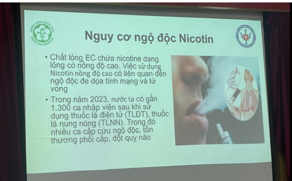 Những hệ lụy của thuốc lá mới gây ra với sức khỏe người sử dụng.