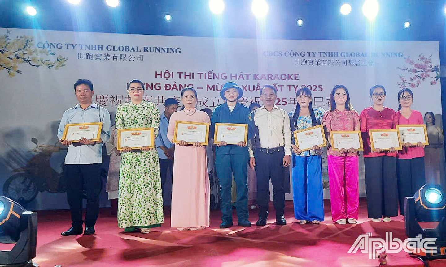 Công ty TNHH Global Running tổ chức Hội thi Tiếng hát Karaoke cho CNLĐ.