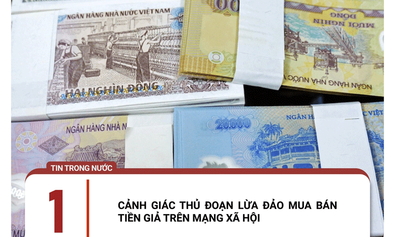 Cảnh giác thủ đoạn lừa đảo mua bán tiền gải trên mạng xã hội.