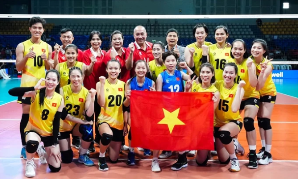 Đội bóng chuyền nữ Việt Nam giành HCĐ tại FIVB Challenge Cup 2024 là kết quả thành tích được chú ý. Ảnh: FIVB