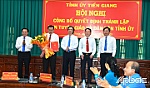 Công bố Quyết định thành lập Ban Tuyên giáo và Dân vận Tỉnh ủy Tiền Giang