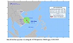 Áp thấp nhiệt đới di chuyển chậm theo hướng Bắc Tây Bắc và suy yếu dần