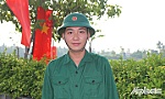 Tiền Giang: Thanh niên hăng hái lên đường nhập ngũ