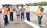 Bắt giữ tàu vận chuyển cát trái phép